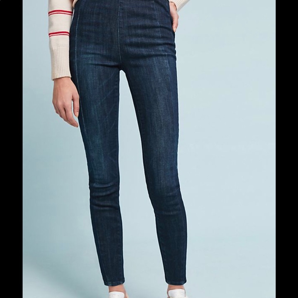 Pilcro Anthropologie High Rise Denim  sz 27